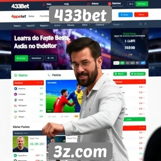 Experiência do usuário no site de apostas 433bet