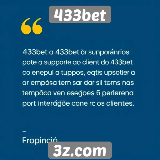 Feedback de usuários sobre suporte ao cliente do 433bet